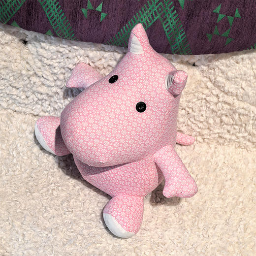 花布河马（大号） 商品图2