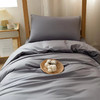 【多样屋专柜】悠梦嘉居全棉纯色三件套粉/蓝/灰单人宿舍 商品缩略图5