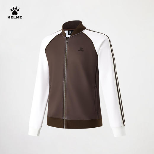 卡尔美复古文化系列男士针织外套（立领）6534WT1016 商品图1