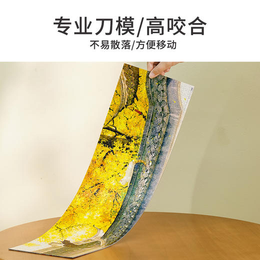 TOi图益-潮玩拼图水天清系列-短墙银杏雨-588片-分包款 商品图3