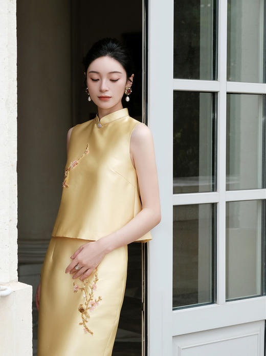 廷前观棠 | 晓春集短袖上衣 商品图2