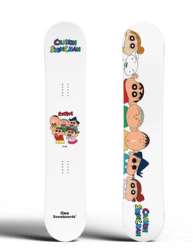 25/26Gee snowboard雪板 蜡笔小新 幼稚园