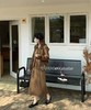 最后一件清仓【高端系列】手工定制011款100%羊毛女主气质荷叶摆收腰短款双面尼外套-喜出 商品缩略图5