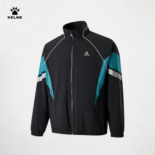 KELME卡尔美 【大K同款】复古文化系列男士梭织外套（立领）6534WT1017 商品图1