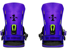 25/26Gee snowboard固定器 EVA初号机