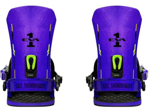 25/26Gee snowboard固定器 EVA初号机 商品图0