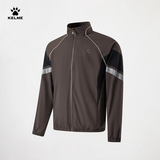 KELME卡尔美 【大K同款】复古文化系列男士梭织外套（立领）6534WT1017 商品图2