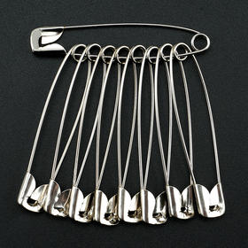 严选 不锈钢别针服装手工挂牌小别针安全扣针配件衣服吊牌别针