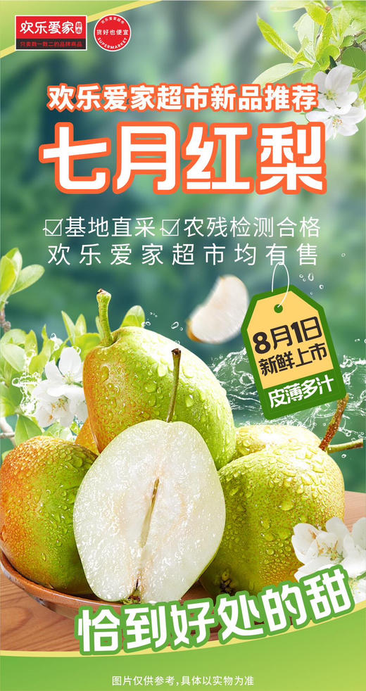 【当季水果】9.9元4斤  精品彩啤梨 商品图4