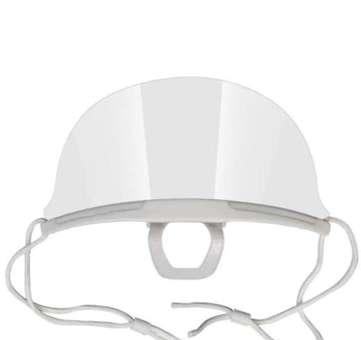 严选 透明餐饮口罩 高清防雾防口水微笑口罩酒店餐饮厨师专用口罩1个 商品图2