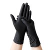 丁腈食品级一次性黑色手套 家用加厚防水耐油防酸碱耐磨餐饮弹力防护手套 商品缩略图2