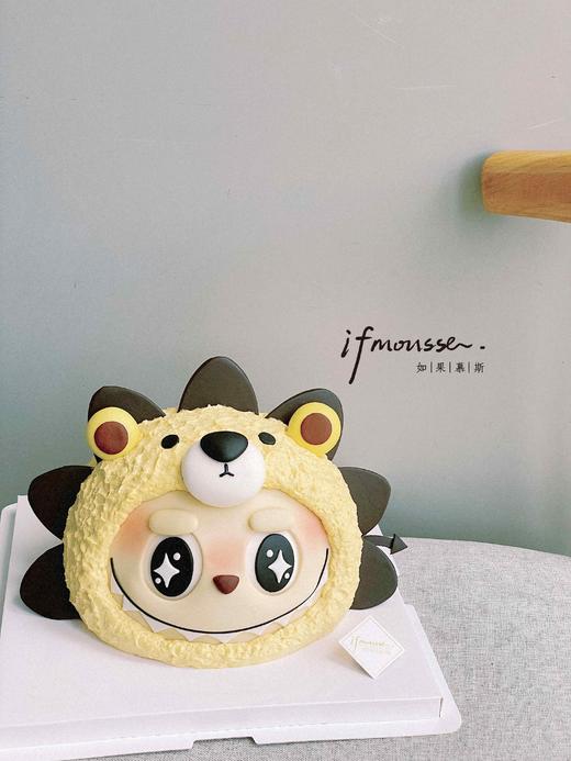 「女孩」星座 翻糖狮子座拉布布 labubu 商品图0