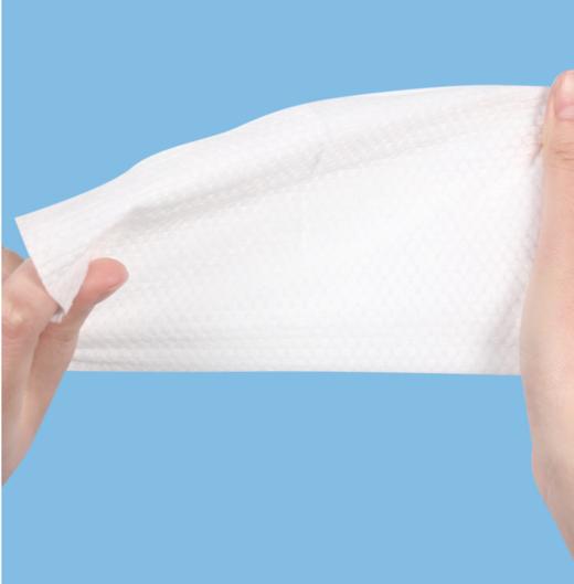 橘子柚子一次性洗脸巾30抽 绿棉花棉柔巾加厚抽取式洁面巾擦脸卸妆洗面巾 商品图2