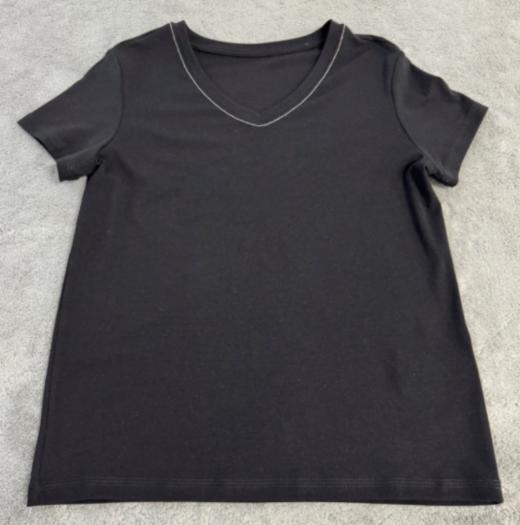 【特价不退不换】天丝V领短袖（GQ-36） 商品图0