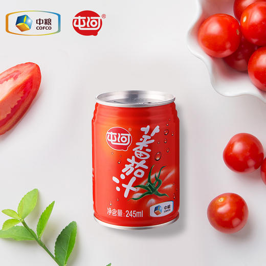 【秒杀25.9.10到期介意慎拍】中粮屯河番茄汁245ml 商品图0