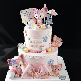 1027CAKE |  玲娜贝儿  双层