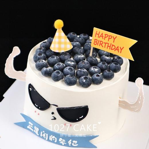 1027CAKE  | 健身肌肉男  耍酷男孩 蓝莓 商品图2