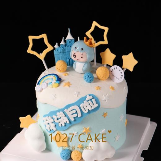 1027CAKE |  满月  百天蛋糕 周岁 蛇宝宝 商品图1