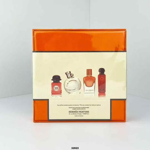 Hermes爱马仕香水礼盒套装丝巾情人节礼物橘彩花园四件套 商品图2