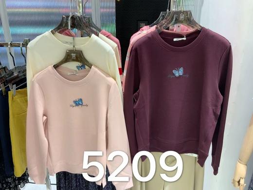 女装25秋冬新品圆领套头蝴蝶卫衣2223-Z5209 商品图0