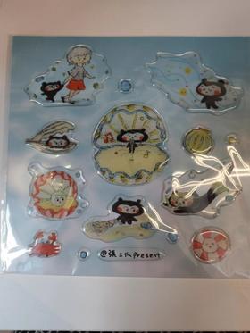 张三爪丨滴胶贴纸