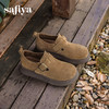 Safiya/索菲娅2025复古深口魔术贴休闲百搭全包懒人厚底勃肯鞋SFD3112117 商品缩略图4