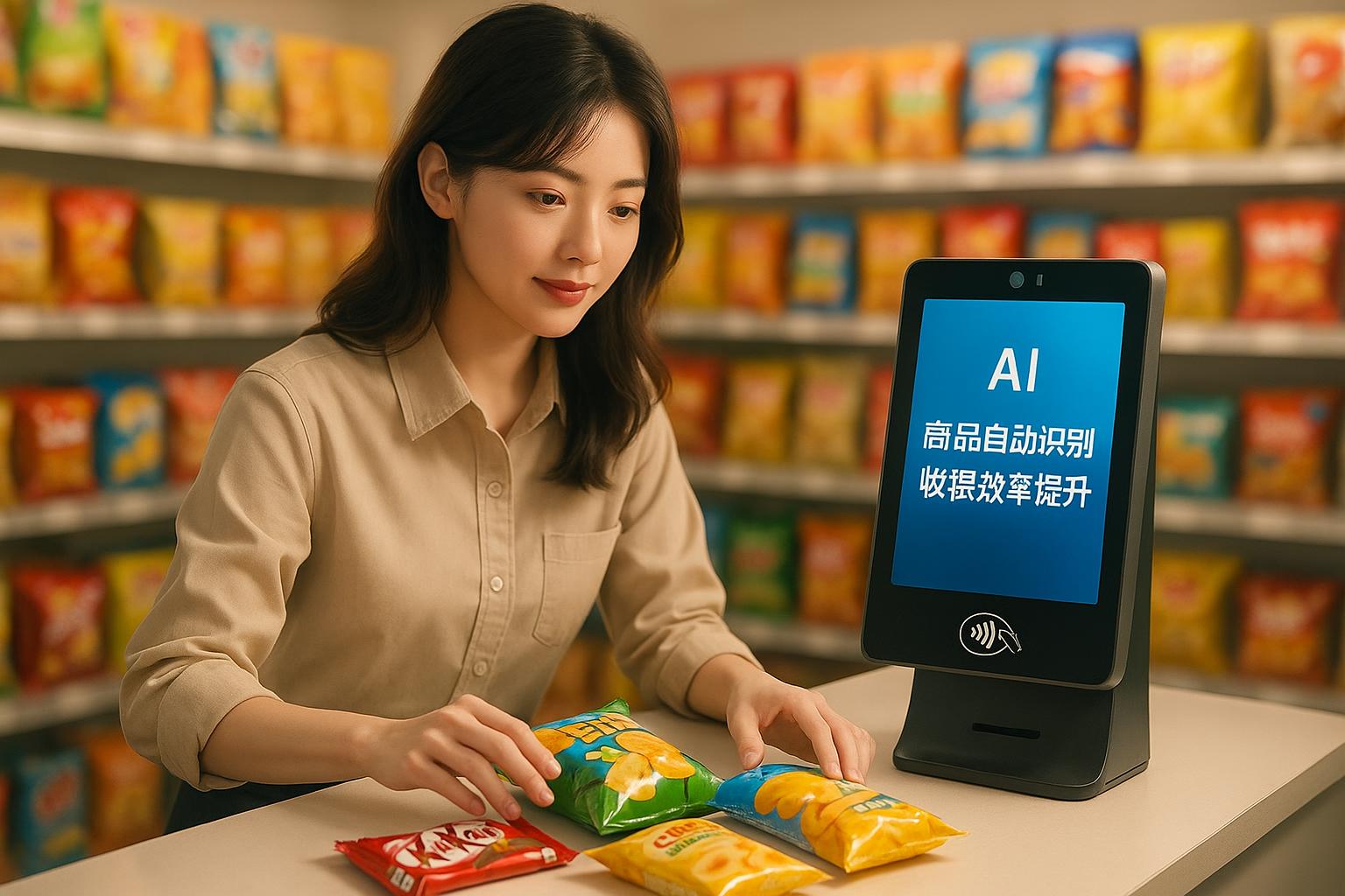 零食店高效收銀系統(tǒng)怎么選？AI識別方案實測優(yōu)勢