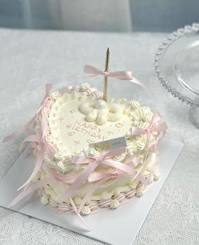 心想事成爱心蛋糕