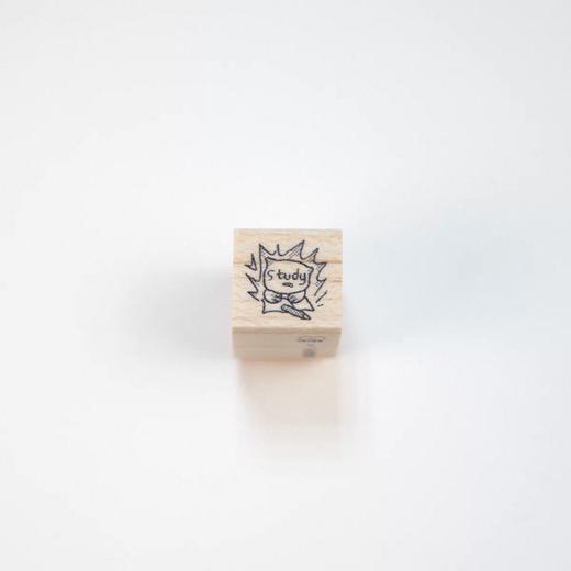 小方堂 小猫木质橡胶印章 商品图5