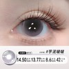 YY10月抛美瞳两片装四色可选（度数不同请拍二） 商品缩略图4