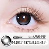 YY08月抛美瞳两片装三色可选（度数不同请拍二） 商品缩略图4
