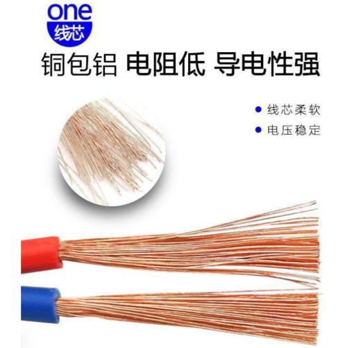 国标电线电缆1.5平方2芯防水防冻空调照明监控电车充电线电源线5米 商品图6