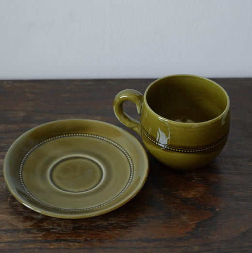 【苏州】瑞典Old Hoganas珍珠墨绿三件套 A0323 商品图4