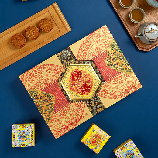 2025款 仿膳 大皇尊御礼（尊享装）礼盒月饼 2025 商品图0