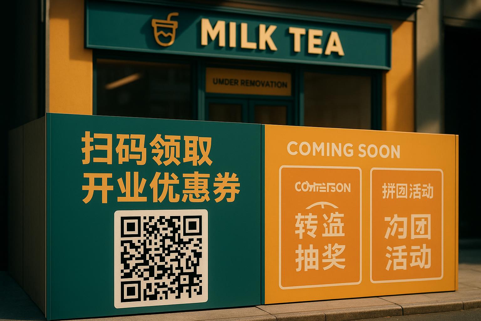 装修围挡如何助力流量储备？