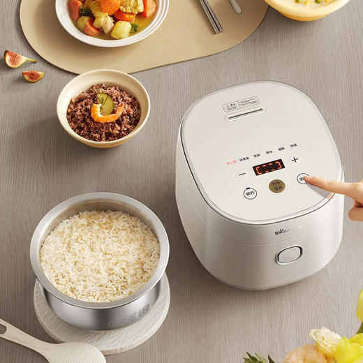 小熊0涂层不锈钢内胆电饭煲3L 商品图0