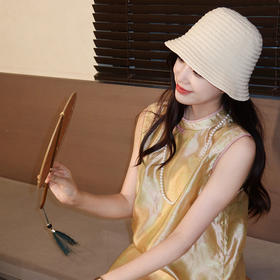 【部分现货】良木礼流光真丝绸背心（X7245）