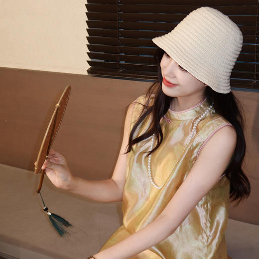 【部分现货】良木礼流光真丝绸背心（X7245） 商品图0