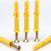 小黄鱼塑料膨胀螺丝M8镀彩锌自攻螺丝 加长膨胀管胀栓胀钉尼龙胀塞 商品缩略图1