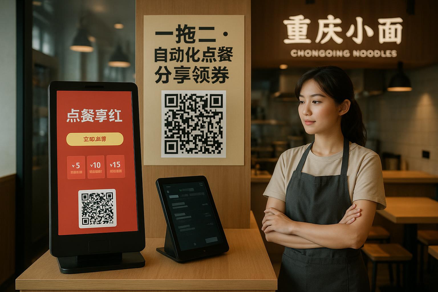 点餐小程序如何让餐饮店低人工高效率？