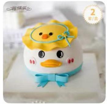 蛋糕装饰-元气鸭1*1套 商品图0