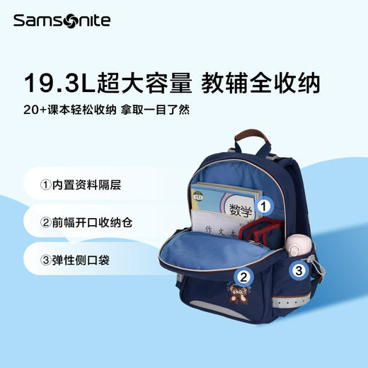 新秀丽DREAM+DISNEY动态减负儿童书包TU7*403 商品图3