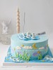 海洋卡通风蛋糕（图片是8寸效果图） 商品缩略图0