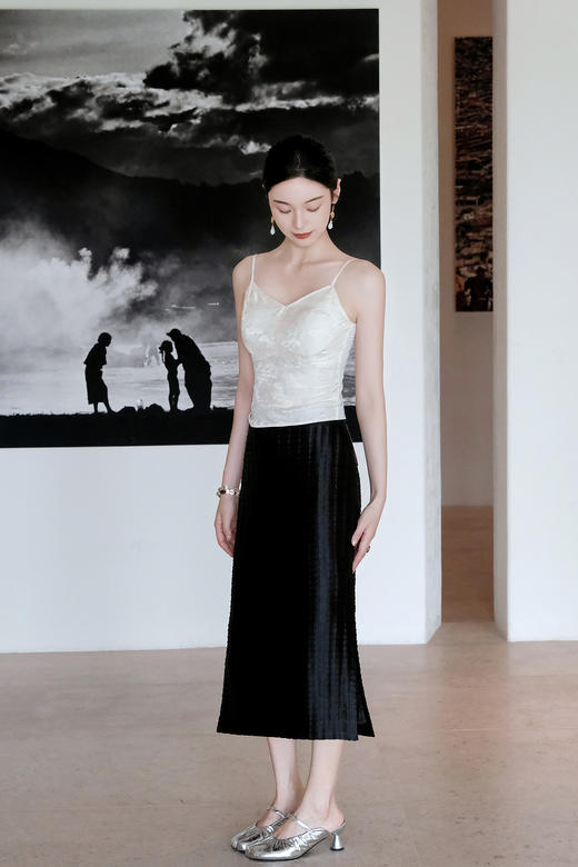 廷前观棠 | 砚田半裙 商品图0