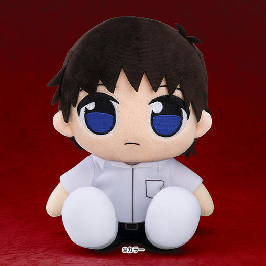 【GSC现货】KURIPAN 毛绒玩偶 碇真嗣(制服 Ver.)/绫波零(制服 Ver.)/式波·明日香·兰格雷(制服 Ver.) 新世纪福音战士剧场版 商品图1