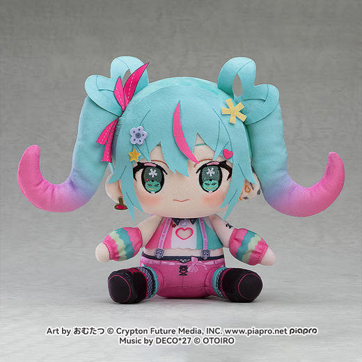 【GSC补款】毛绒玩偶 DecoMiku 光明/黑暗 初音未来 手办模玩 商品图1