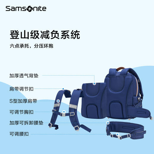 新秀丽DREAM+DISNEY动态减负儿童书包TU7*403 商品图2