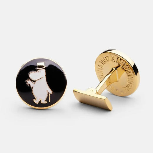 北京仓｜Skultuna-Moomin 联名款-绅士的姆明pappa 袖扣［瑞典设计师］ 商品图1