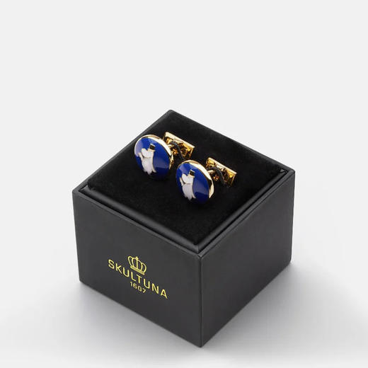 北京仓｜Skultuna-Moomin 联名款-绅士的姆明pappa 袖扣［瑞典设计师］ 商品图5