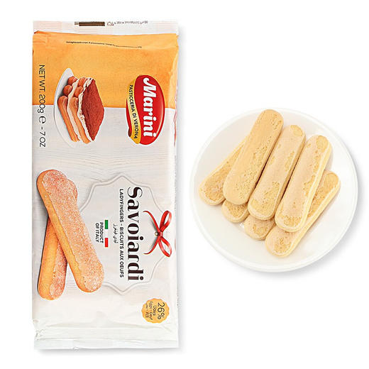 安诺尼手指饼干200g 提拉米苏 烘焙原料 商品图1